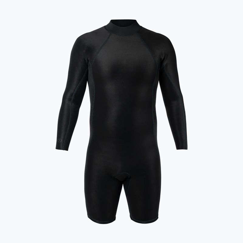 Pianka do pływania męska Xcel Axis Back Zip Spring 2 mm LS black 3