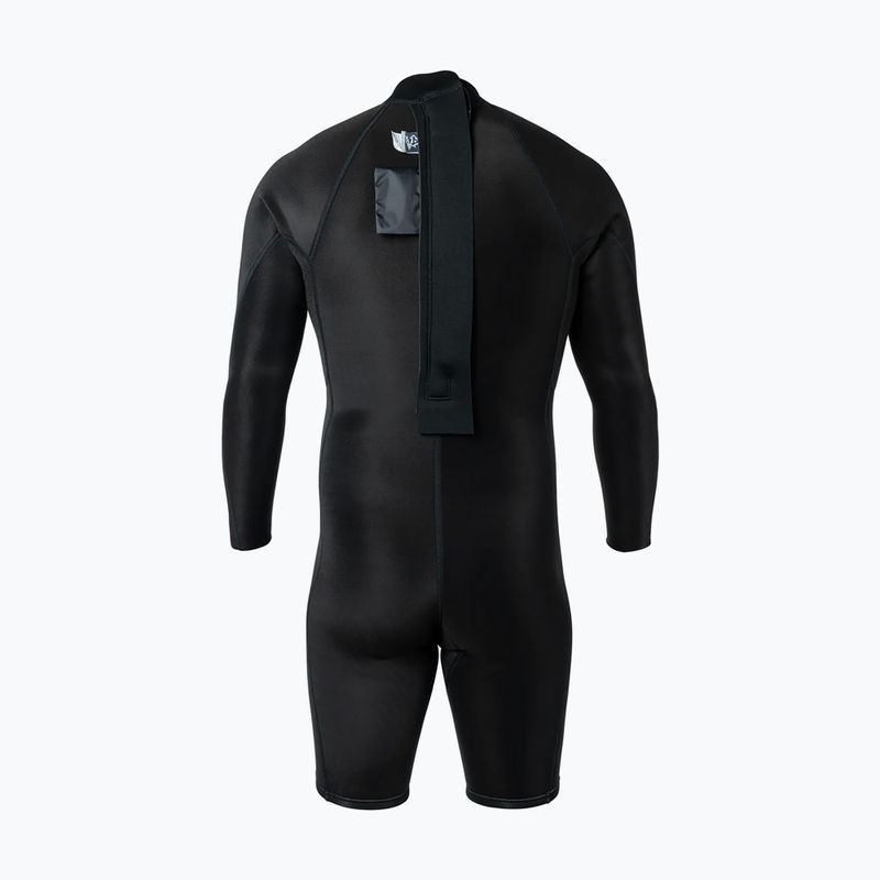 Pianka do pływania męska Xcel Axis Back Zip Spring 2 mm LS black 4