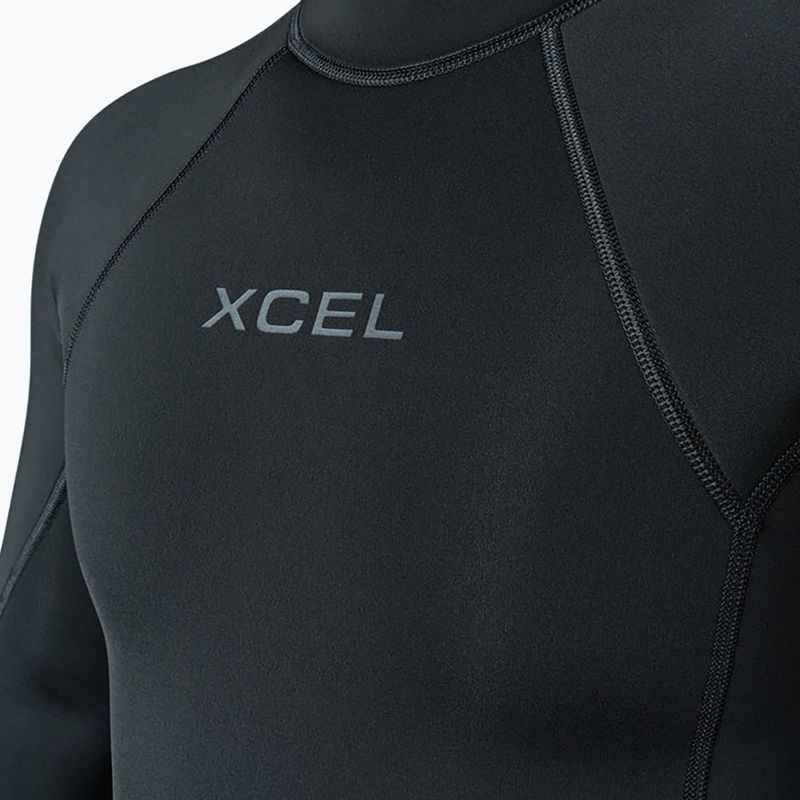 Pianka do pływania męska Xcel Axis Back Zip Spring 2 mm LS black 6