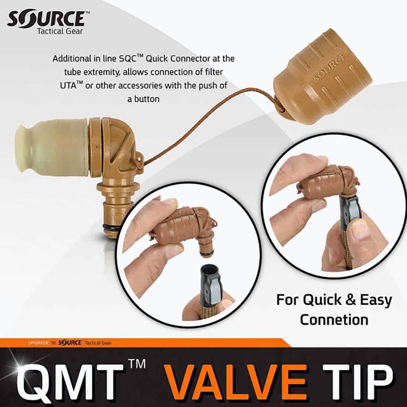Ustnik do bukłaka Source Tactical Helix Valve coyote 3