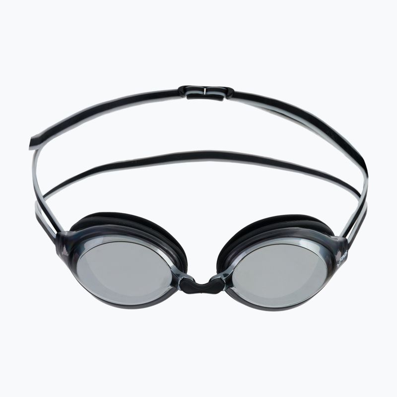 Okulary do pływania dziecięce FINIS Ripple silver mirror/black 2