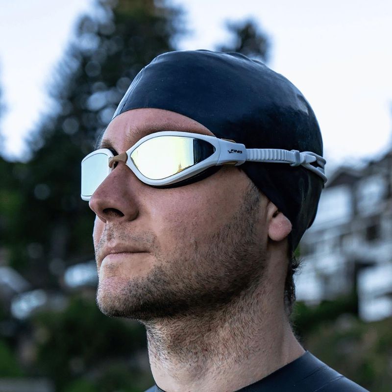 Okulary do pływania FINIS Aliance Goggle aqua mirror 4