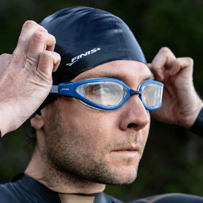 Okulary do pływania FINIS Aliance Goggle clear/blue 4