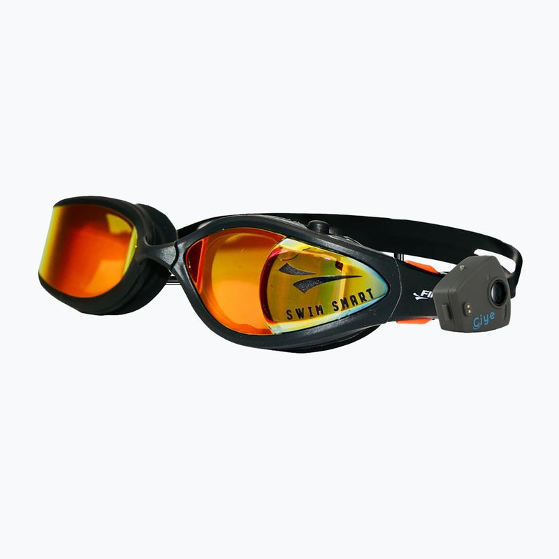 Okulary do pływania FINIS Smart Max orange mirror/black 8