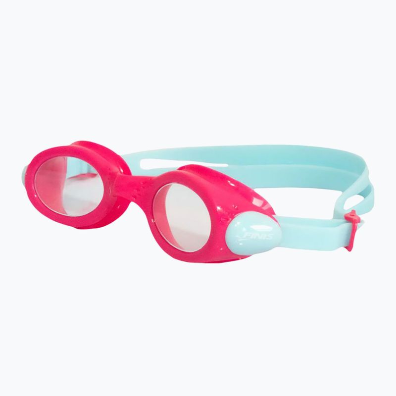 Okulary do pływania dziecięce Finis H3 Goggle pink/aqua