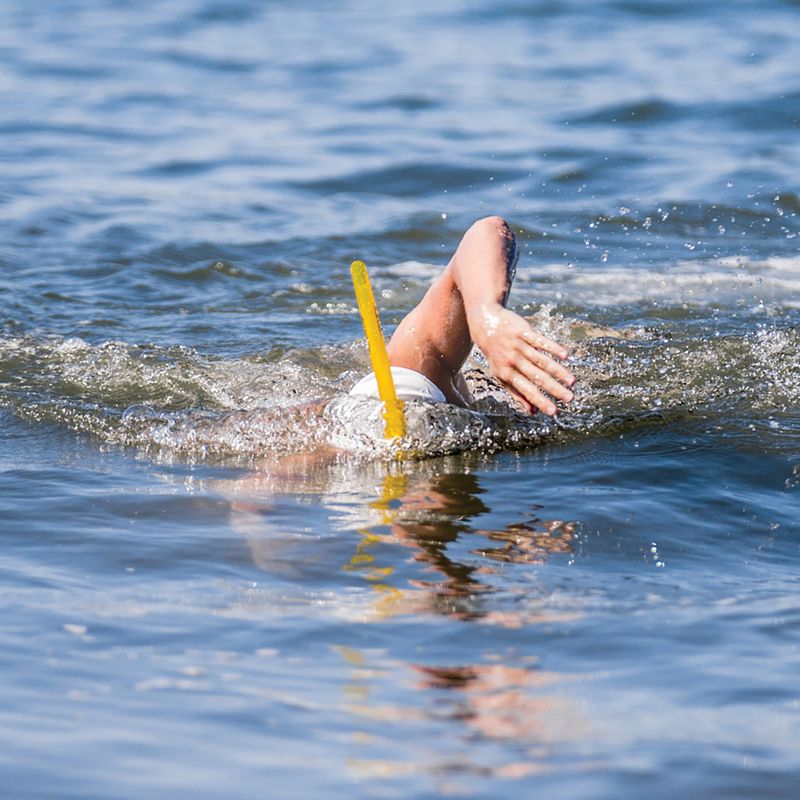 Rurka czołowa do pływania FINIS Swimmers Snorkel yellow 2