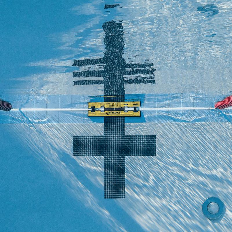 Nakładka startowa do grzbietu FINIS Backstroke Start Wedge yellow/black 4