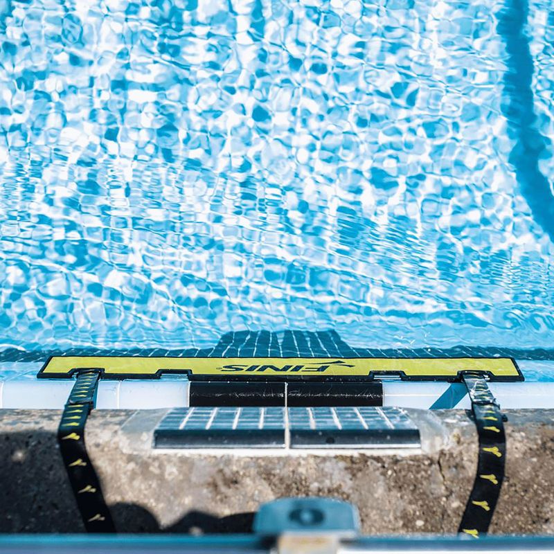 Nakładka startowa do grzbietu FINIS Backstroke Start Wedge yellow/black 5