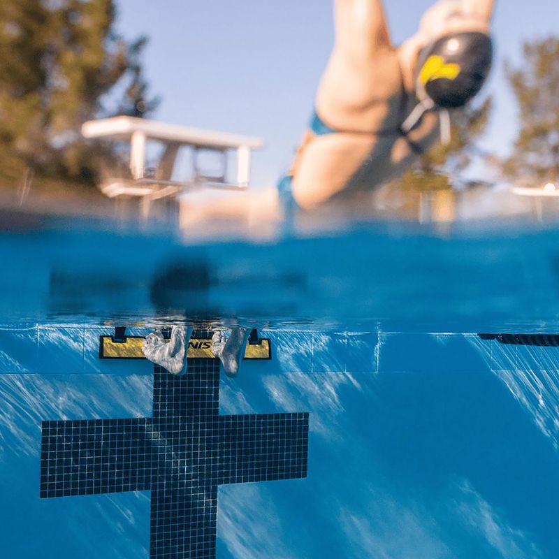 Nakładka startowa do grzbietu FINIS Backstroke Start Wedge yellow/black 8
