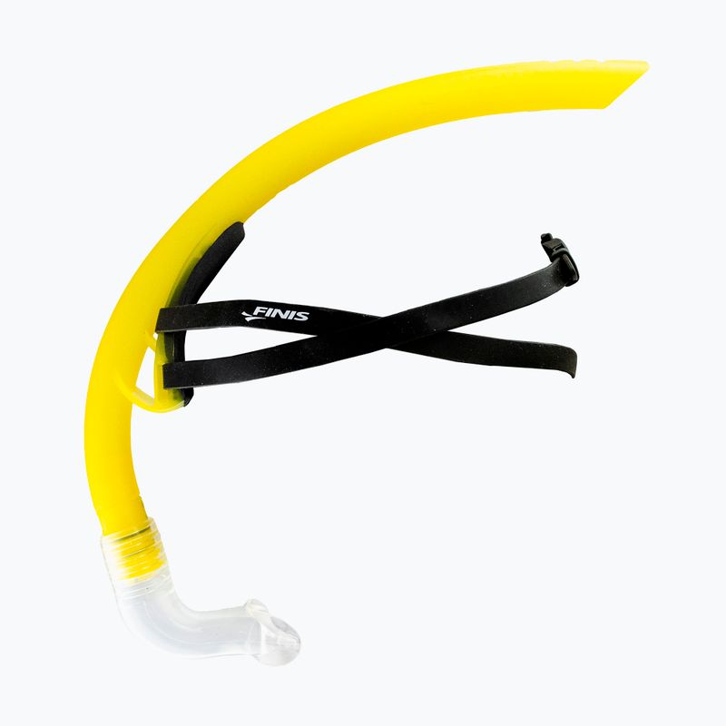 Rurka czołowa do pływania FINIS Stability Snorkel yellow