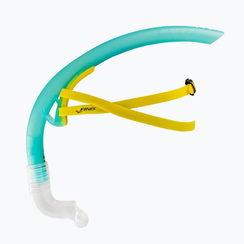 Rurka czołowa do pływania FINIS Stability Snorkel teal