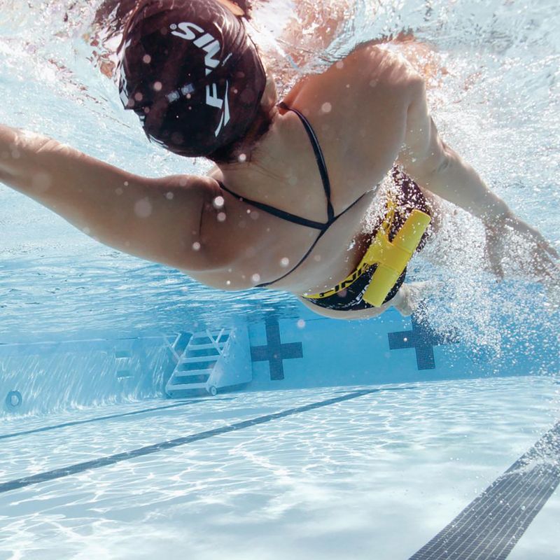 Pas biodrowy FINIS Tech Toc yellow/black 2
