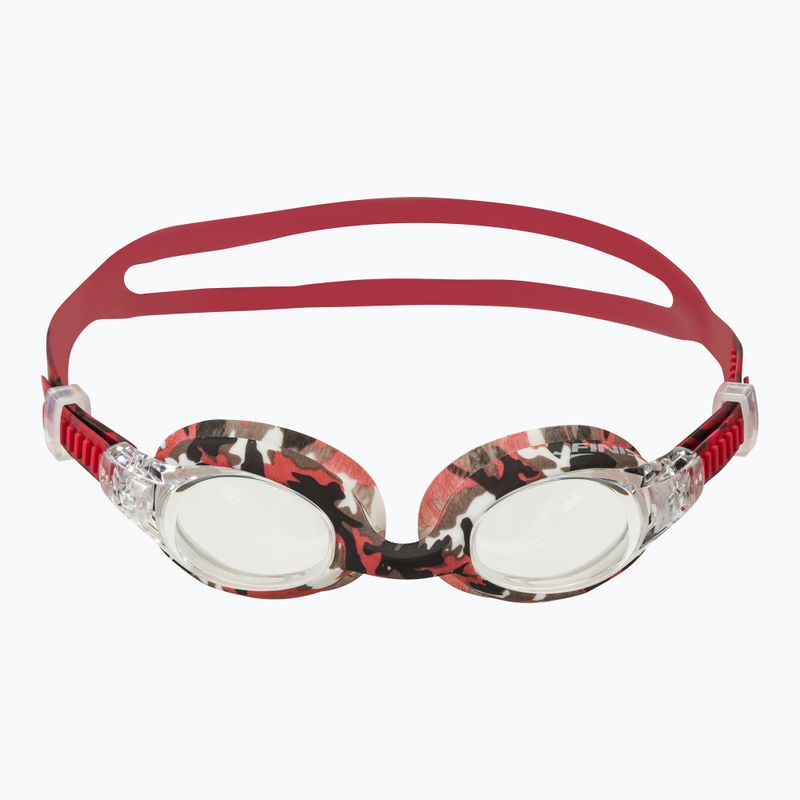 Okulary do pływania FINIS Adventure red camo 2