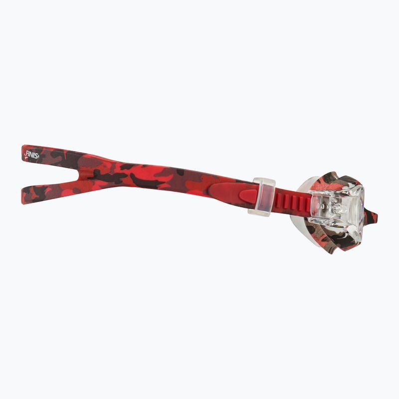 Okulary do pływania FINIS Adventure red camo 3