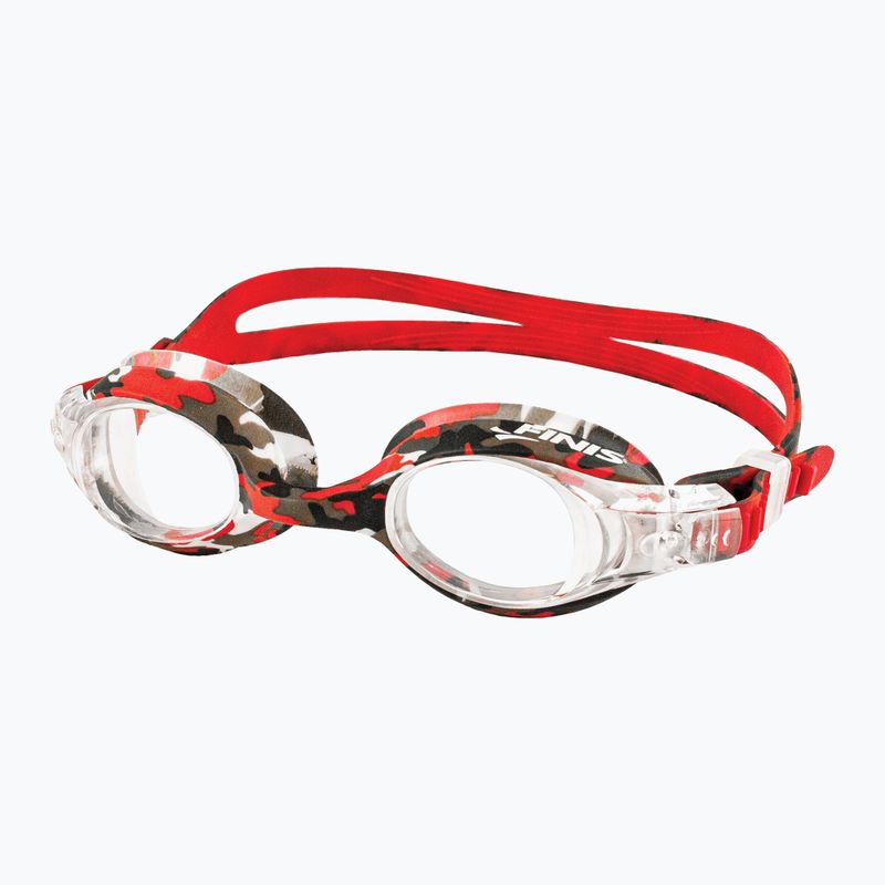 Okulary do pływania FINIS Adventure red camo 6
