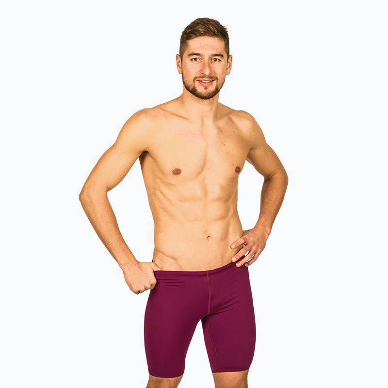 Jammery pływackie męskie FINIS Jammer Solid cabernet 5