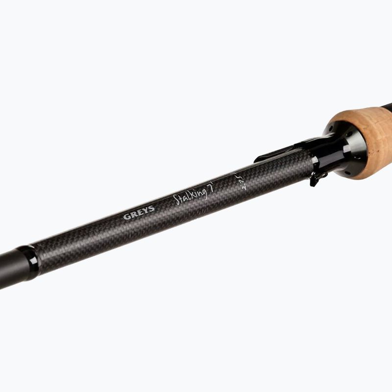 Wędka karpiowa Greys GSTR090 Rod Stalking 3 Sec czarna/cork 6