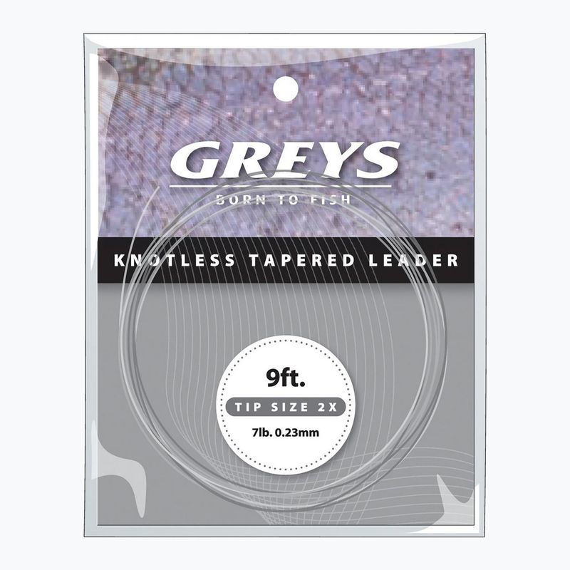 Przypon spinningowy Greys Greylon Knotless Tapered