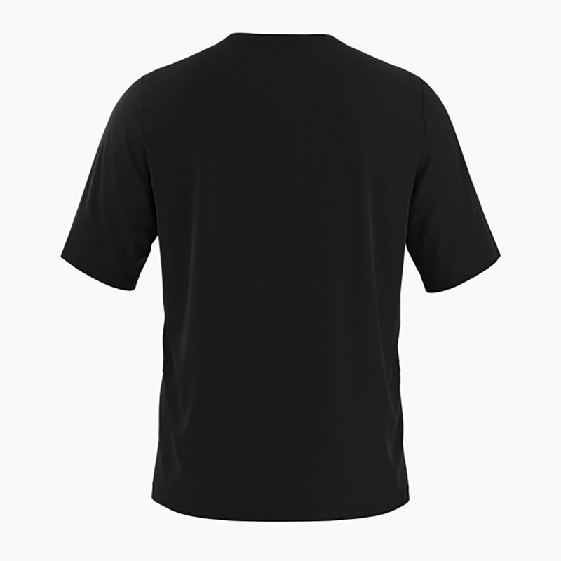 Koszulka do biegania męska Arc'teryx Cormac Logo black heather 2