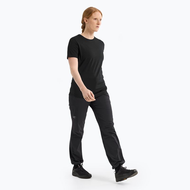 Koszulka damska Arcteryx Lana Crew black/sapphire 2