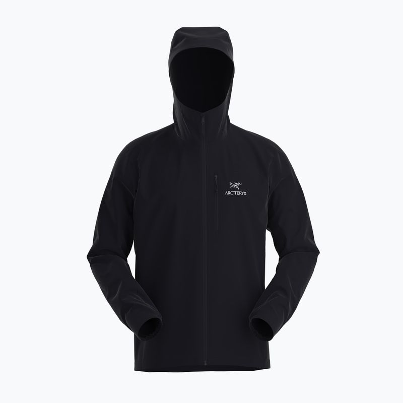 Kurtka przeciwwiatrowa męska Arc'teryx Squamish Hoody black
