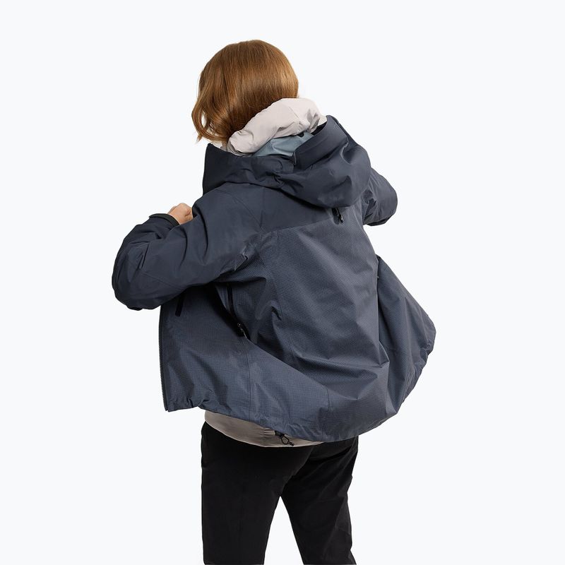 Kurtka przeciwdeszczowa damska Arcteryx Alpha black sappire 3