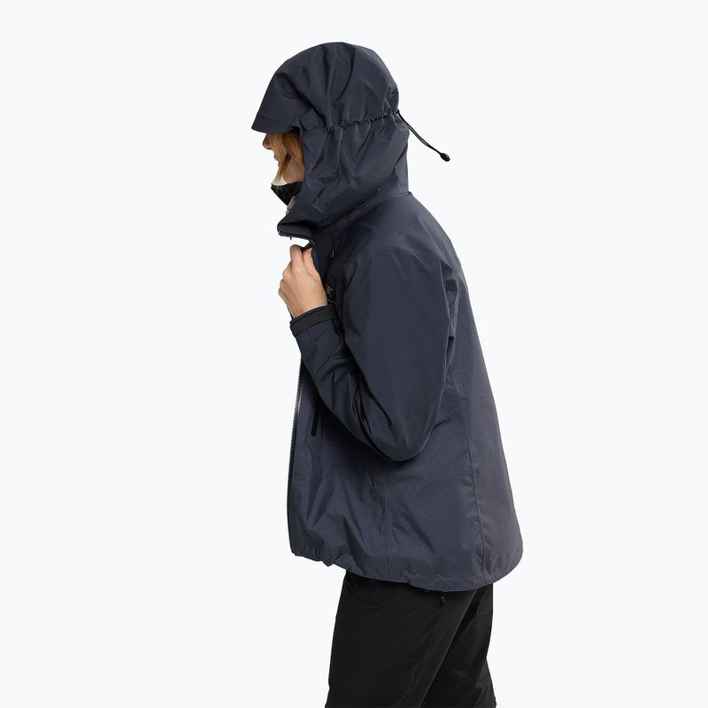 Kurtka przeciwdeszczowa damska Arcteryx Alpha black sappire 4