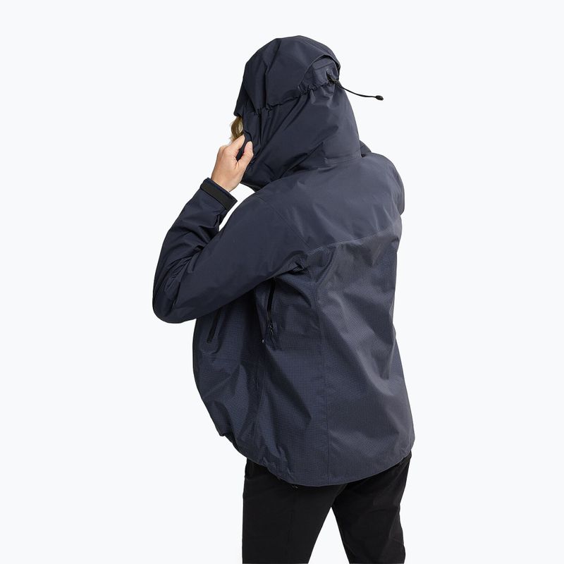 Kurtka przeciwdeszczowa damska Arcteryx Alpha black sappire 5