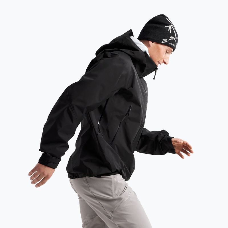 Kurtka przeciwdeszczowa męska Arcteryx Beta AR black 4