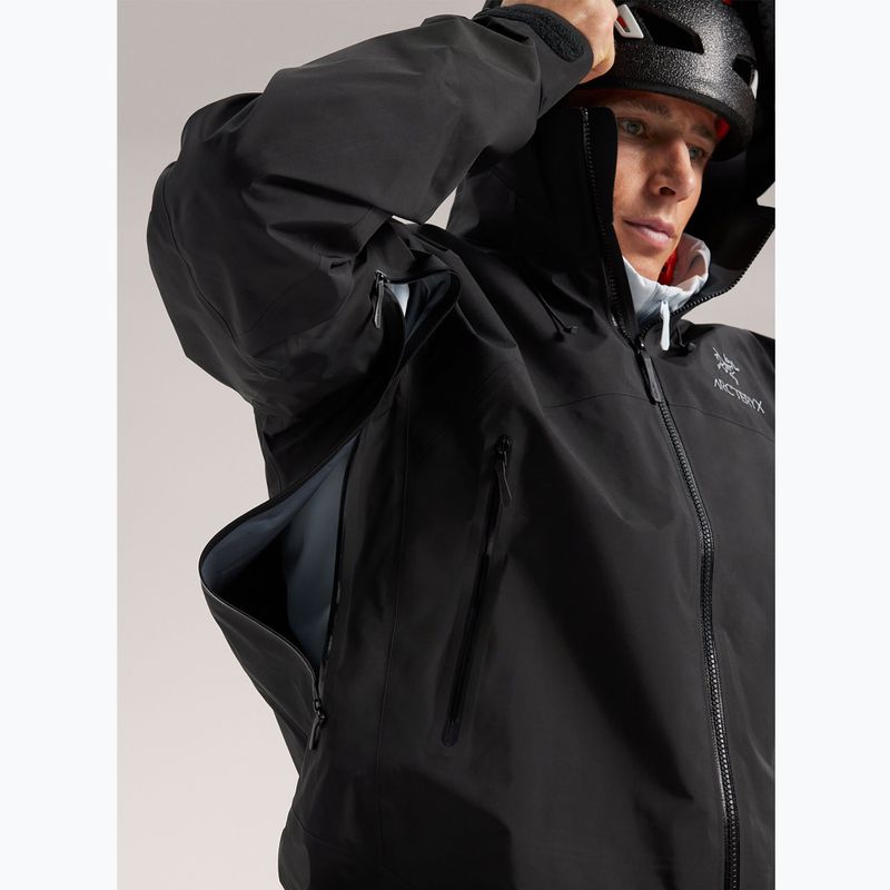 Kurtka przeciwdeszczowa męska Arcteryx Beta AR black 6