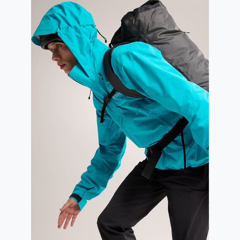 Kurtka przeciwdeszczowa męska Arcteryx Beta AR blue tetra 4