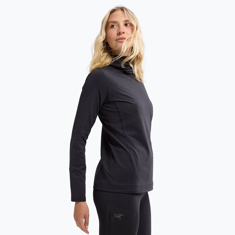 Bluza trekkingowa damska Arcteryx Rho Hoody black 4