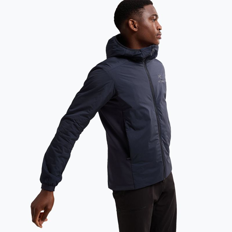 Kurtka ocieplana męska Arcteryx Atom Hoody black sapphire 4