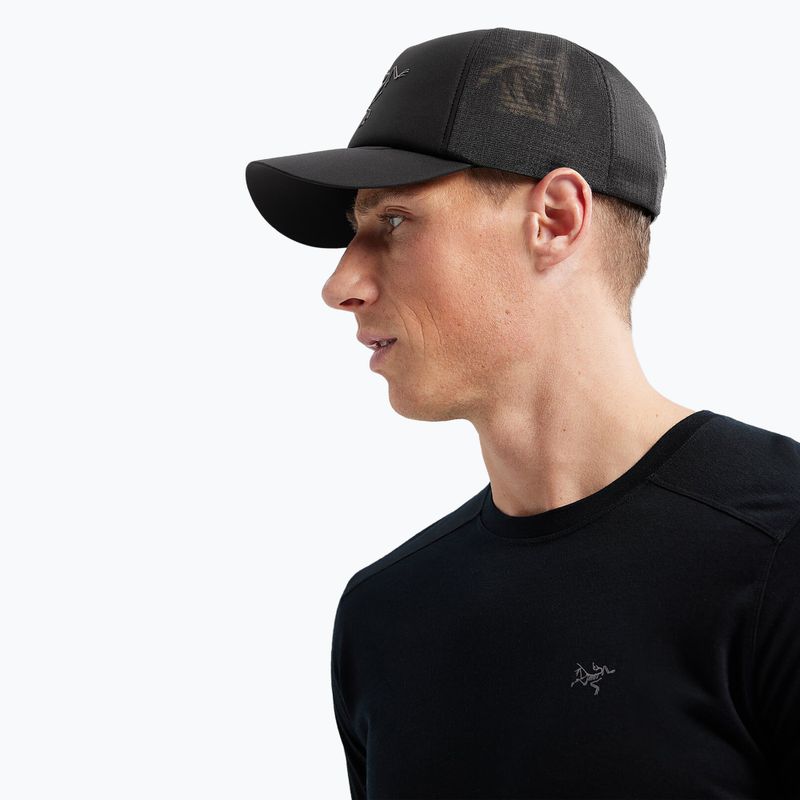 Czapka z daszkiem Arcteryx Bird Trucker Curved black 8