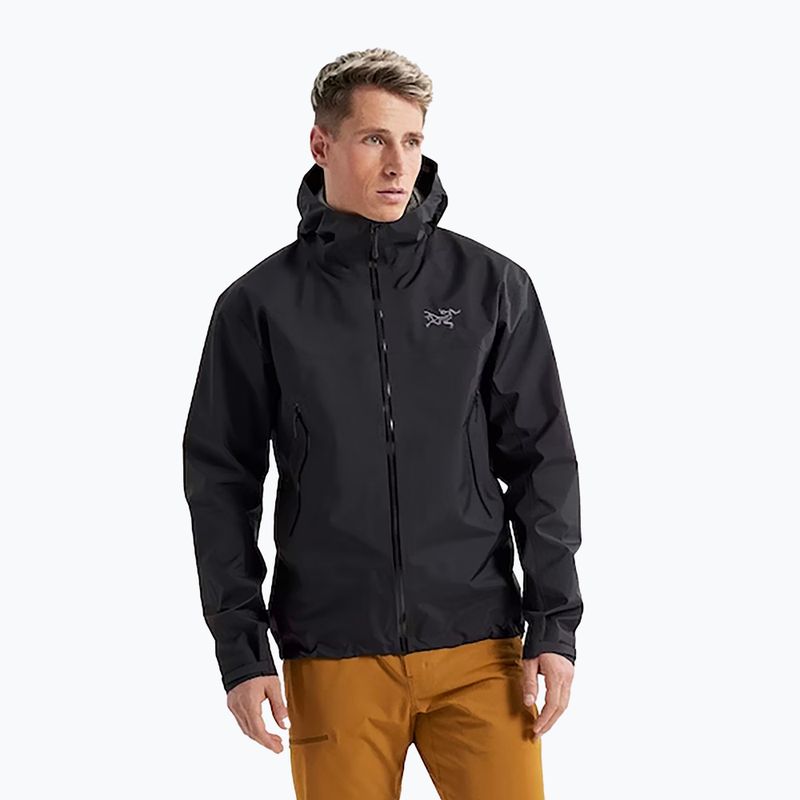 Kurtka przeciwdeszczowa męska Arc'teryx Beta black