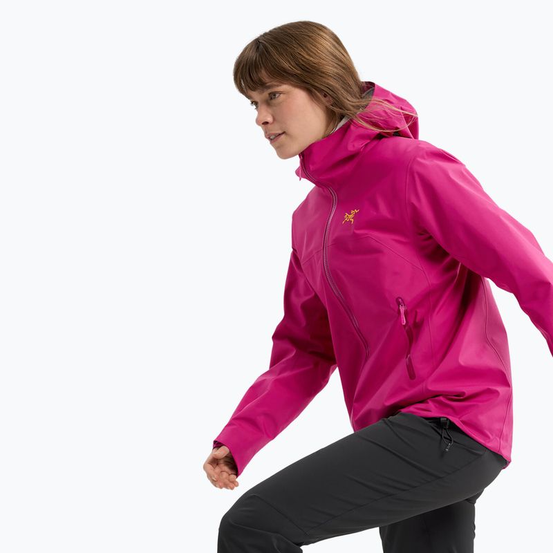 Kurtka przeciwdeszczowa damska Arc'teryx Beta amaranthus/edziza 4