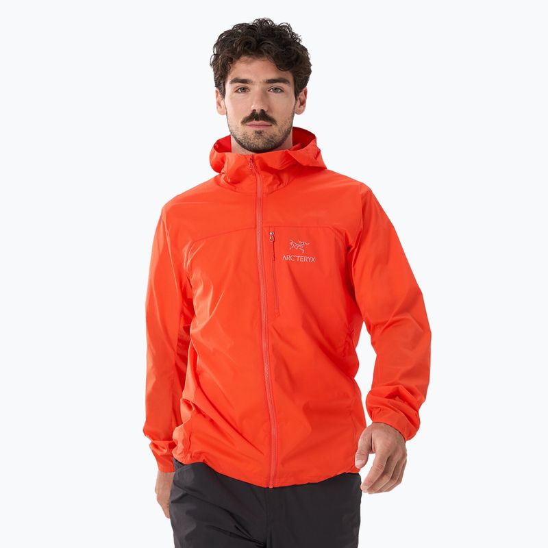 Kurtka przeciwwiatrowa męska Arc'teryx Squamish Hoody solaris