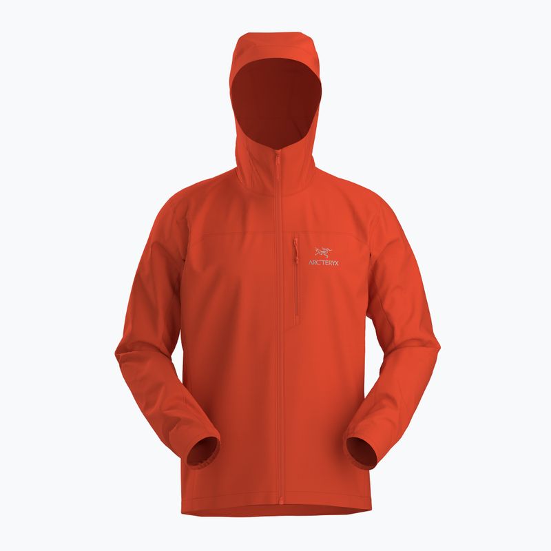Kurtka przeciwwiatrowa męska Arcteryx Squamish Hoody solaris 8