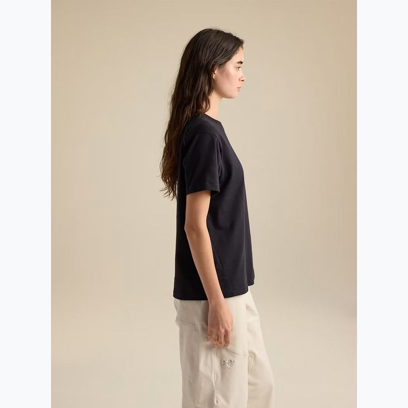 Koszulka damska Arcteryx Kragg Cotton Little Bird Crew black/multi 5