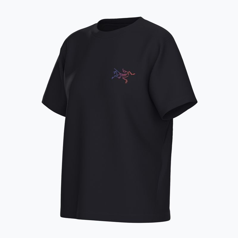 Koszulka damska Arcteryx Kragg Cotton Little Bird Crew black/multi 10