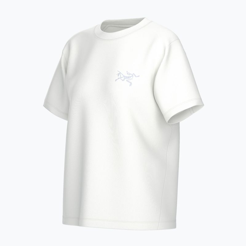 Koszulka damska Arcteryx Kragg Cotton Little Bird Crew white light/white 9