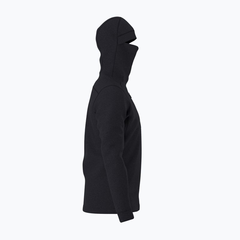 Bluza trekkingowa męska Arcteryx Rho LT Hoody black 4