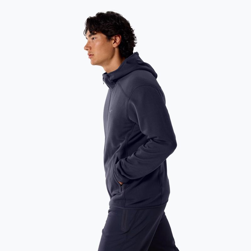 Bluza trekkingowa męska Arc'Teryx Kyanite Hoody black sapphire 3