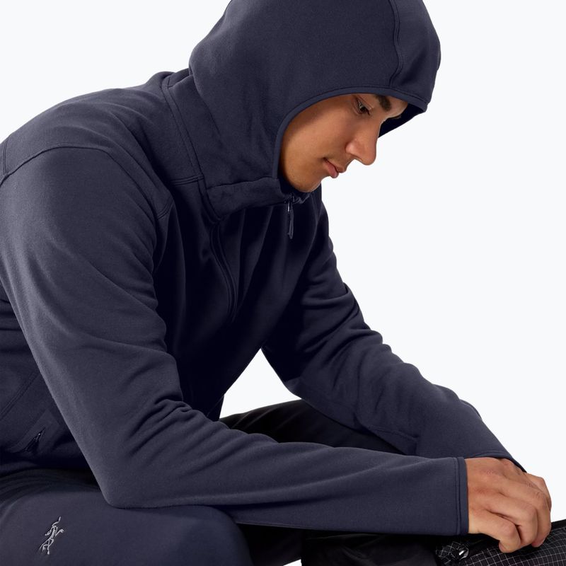 Bluza trekkingowa męska Arc'Teryx Kyanite Hoody black sapphire 4