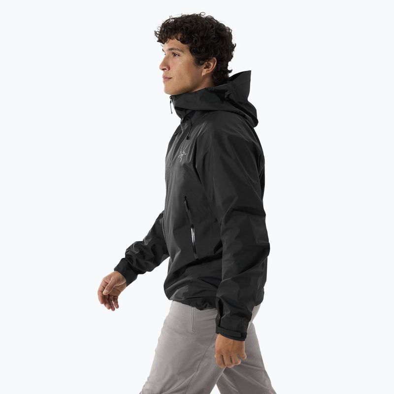 Kurtka przeciwdeszczowa męska Arcteryx Beta SL black 4
