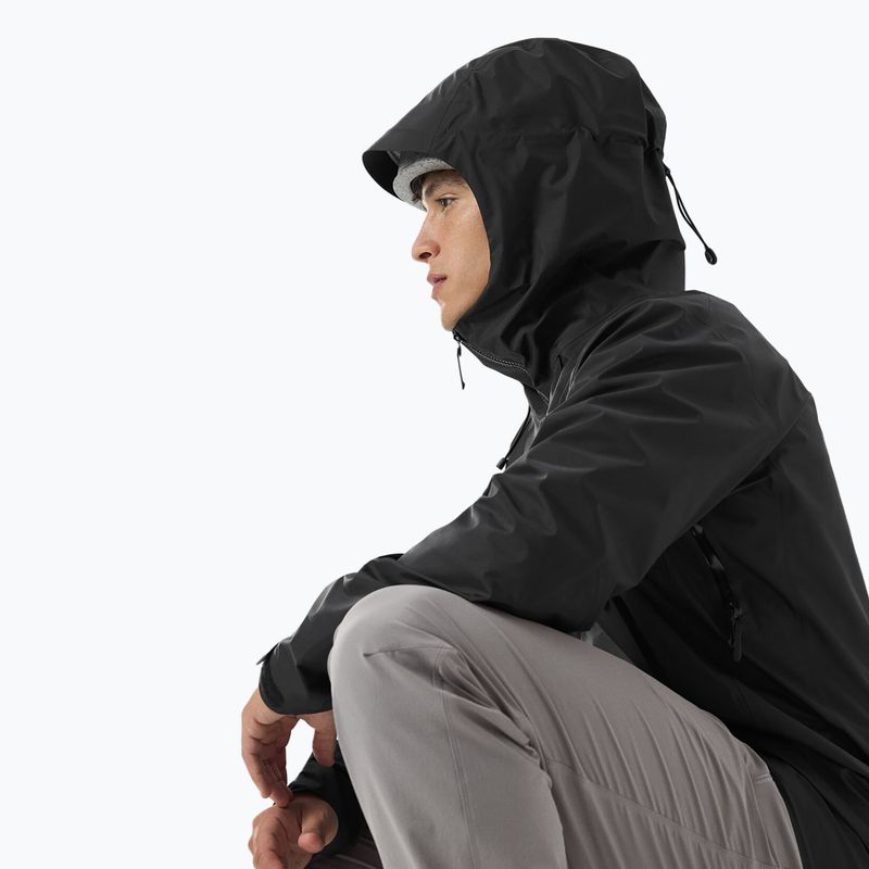Kurtka przeciwdeszczowa męska Arcteryx Beta SL black 6