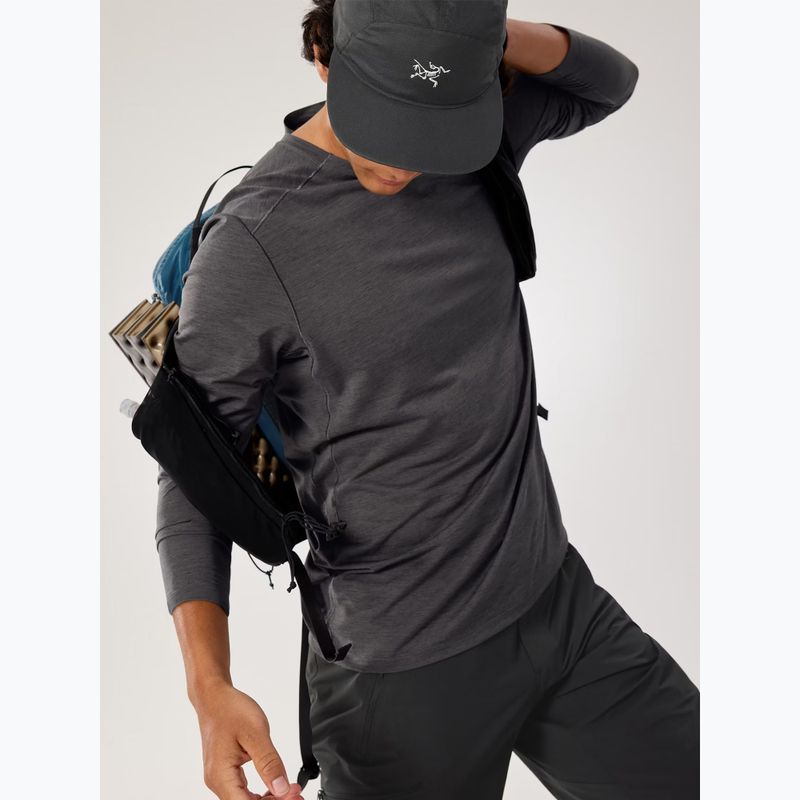 Longsleeve trekkingowy męski Arc'teryx Cormac Crew black heather 4