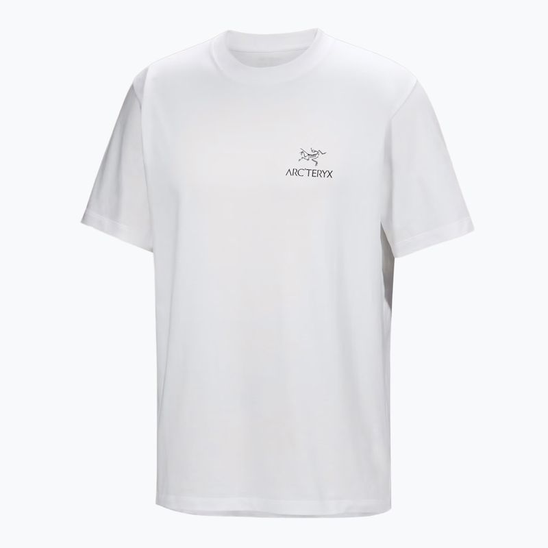 Koszulka męska Arcteryx Kragg Sl Cotton Bird Word white light/black 6