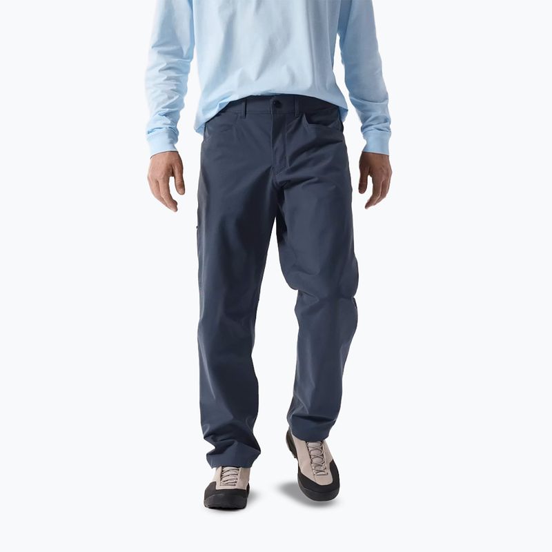 Spodnie trekkingowe męskie Arcteryx Kragg Cotton black sapphire