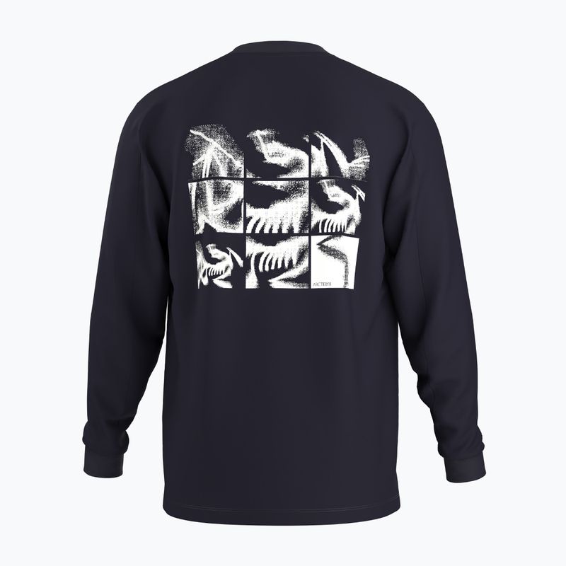 Longsleeve męski Arcteryx Kragg SL Cotton Bird Tile black/arctic silk 2